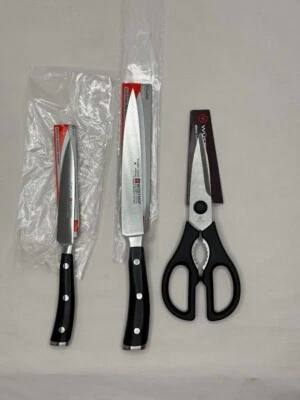 WÜSTHOF Wusthof Classic Ikon 3pc Utility Set