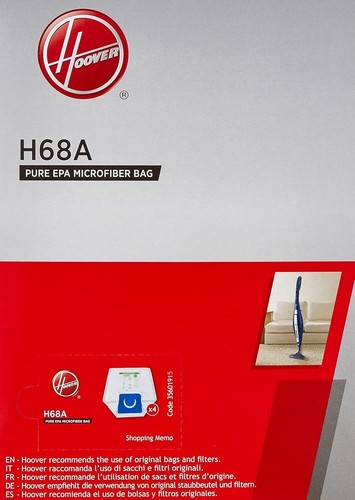 HOOVER 4 Sacchetti H68A per Aspirapolvere Sacchi Pure Hepa Diva DV16 ORIGINALI - Foto 2 di 6