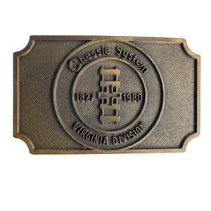 railroad belt buckle