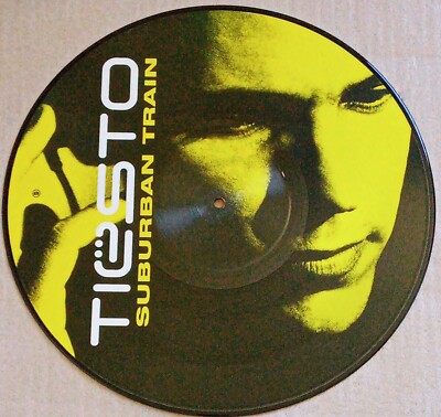 Tiesto - Suburban Train - 12 Inch Picture Disc - Rare Pressing