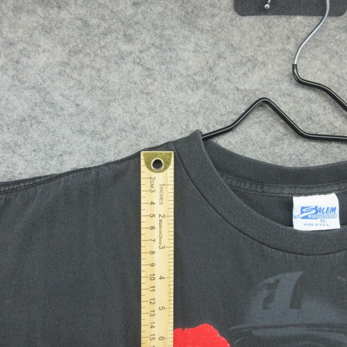 VTG San Francisco 49ers Shirt Mens XL Black Joe Montana 90s Made in USA Salem - Picture 11 of 19