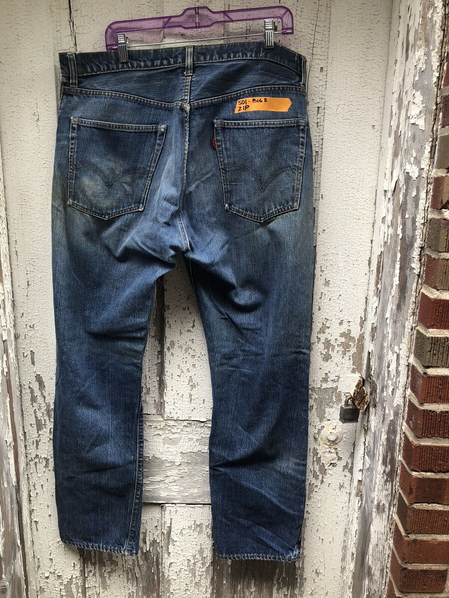 Vintage LEVIS Jeans BIG E TALON Zipper fly Denim 505 Vintage LEVIS Jeans BIG E TALON Zipper fly Denim 505