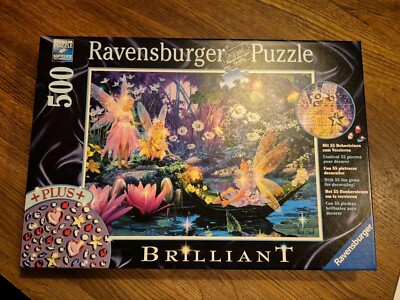 Ravensburger Puzzle BRILLANT [ 500 Teile ] Im Feewald ( Vollständig ) *** TOP **
