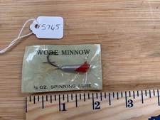 Vintage Wode Bait  Minnow fishing lure  (5765)