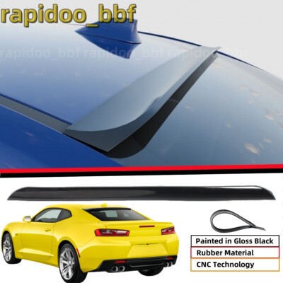 FOR 2016-18 CHEVROLET CAMARO LOWER KICK DUCKTAIL STYLE REAR WINDOW ROOF SPOILER