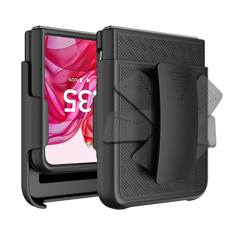 For Motorola Razr 2024/Razr Plus Belt Clip Phone Case with Holster + Sceren - Image 2 of 4