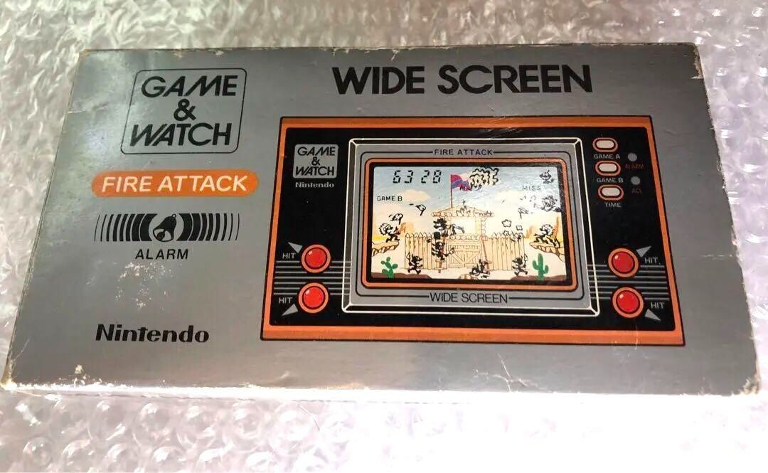 Nintendo Game & Watch Fire Attack Wide Screen New From Japan | eBay