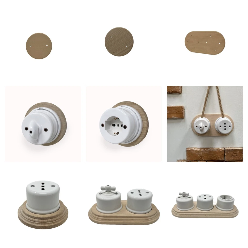 LAMORELL LIGHTDESIGN Componenti Vintage per Impianti Elettrici