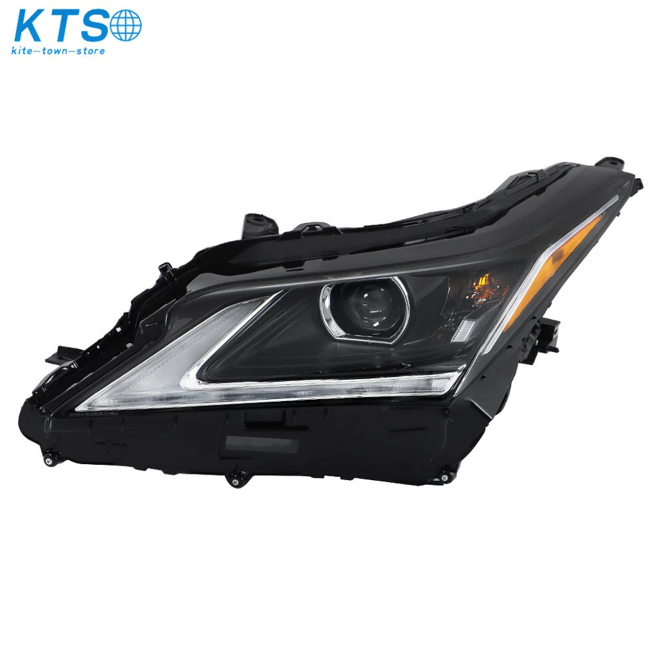 Proyector de faros negro izquierdo LH para Lexus RX350/RX450h 2016-2019 LED sin AFS Foto 2 de 4