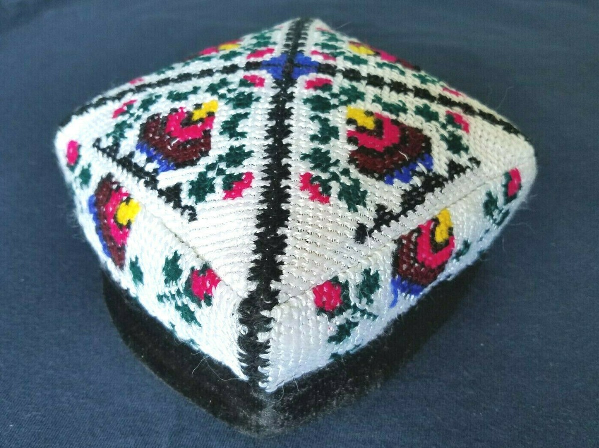 Uzbek Hat-Cap-Kufi-Islamic-Tubeteika~Tapestry Design | eBay display picture 2