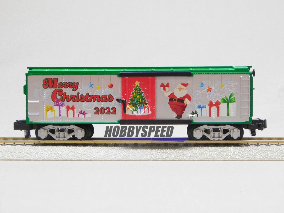 LIONEL AMERICAN FLYER 2022 CHRISTMAS BOXCAR S GAUGE railroad train 2219340 NEW - Image 3 of 4