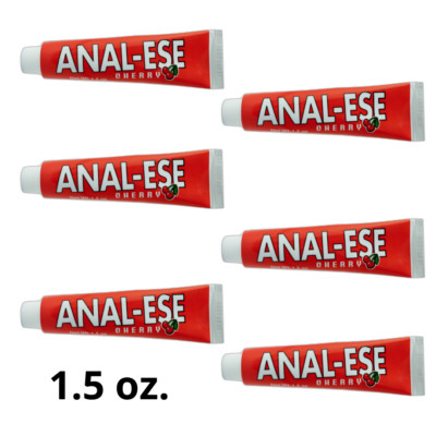 6 x Anal-Ese 1.5 oz Original Nasstoy Wholesale anal desensitizing cream Big Size
