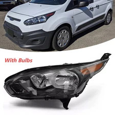 For 2014-2018 Ford Transit Connect Black Trim Headlight Headlamp Driver Side