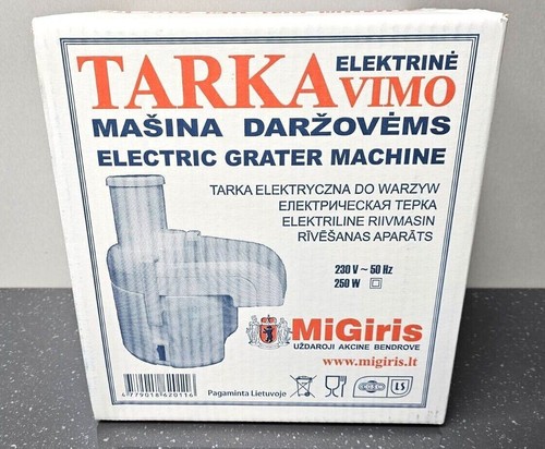MIGIRIS electric grater + GIFTS Potatoes vegetables grater Bulviu Tarka 230v - Picture 5 of 15