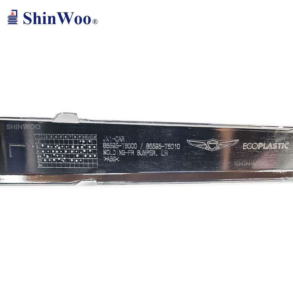 GENUINE Hyundai Kia MOULDING-FRONT BUMPER LH OEM 86595-T6000 | eBay