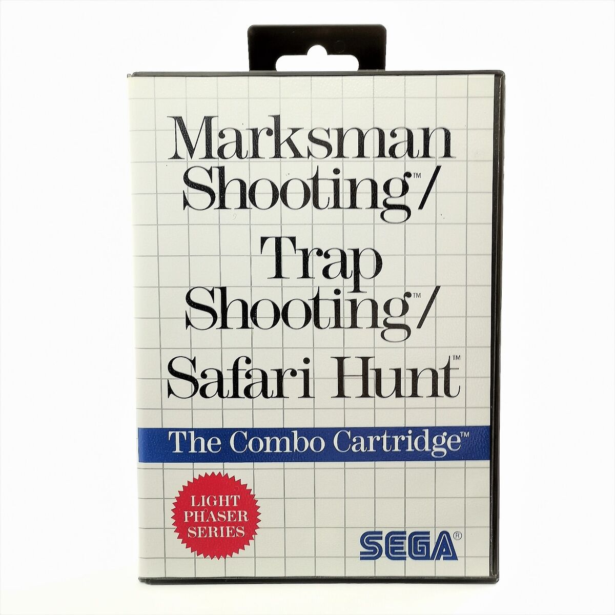 Sega Master System Spiel : Marksman / Trap - Shooting Sega Master System Spiel : Marksman / Trap - Shooting