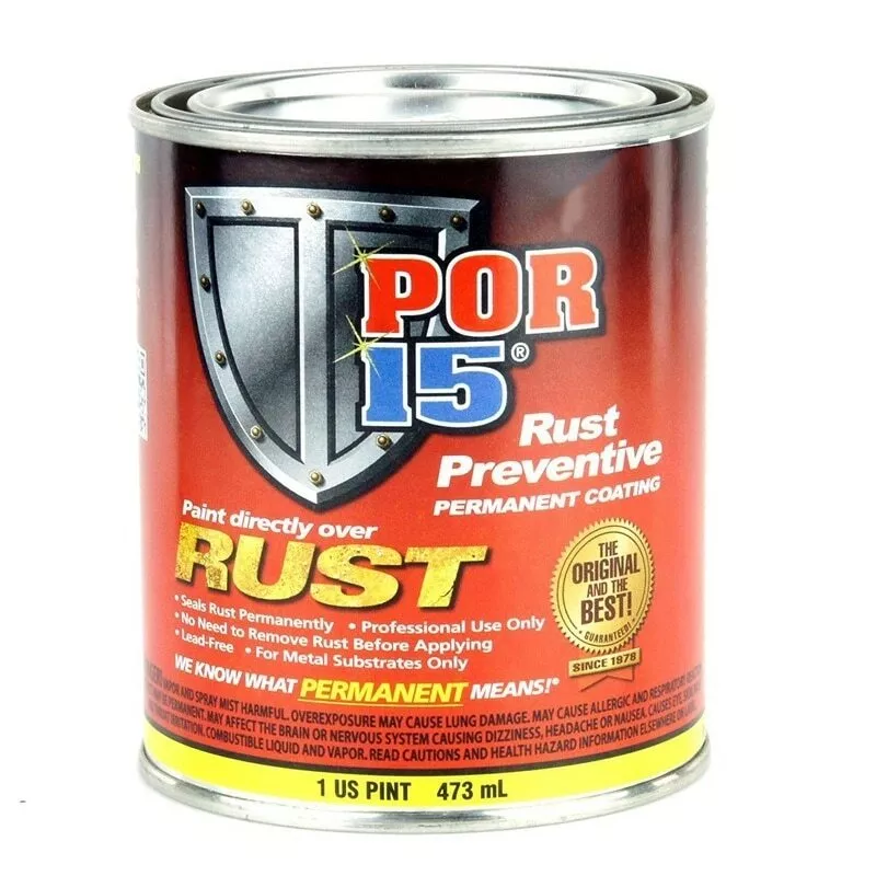 POR15 Rust Preventative Paint Silver 473ml Treatment Prevent Stop Rust POR  15