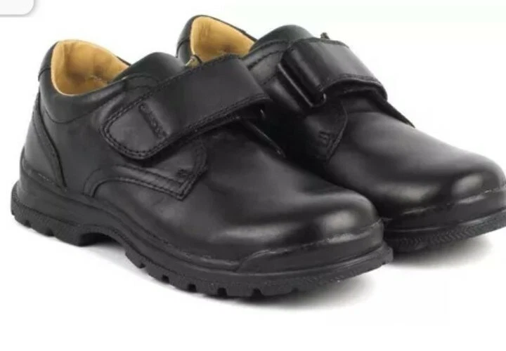 GEOX William Q J93E6Q Size: UK-11 Black Leather school shoes | eBay