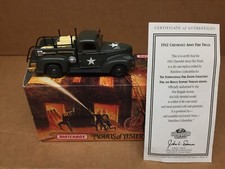 MATCHBOX MODELS OF YESTERYEAR YYM35189 1941 CHEVY ARMY FIRE TRUCK 1:50 MIB