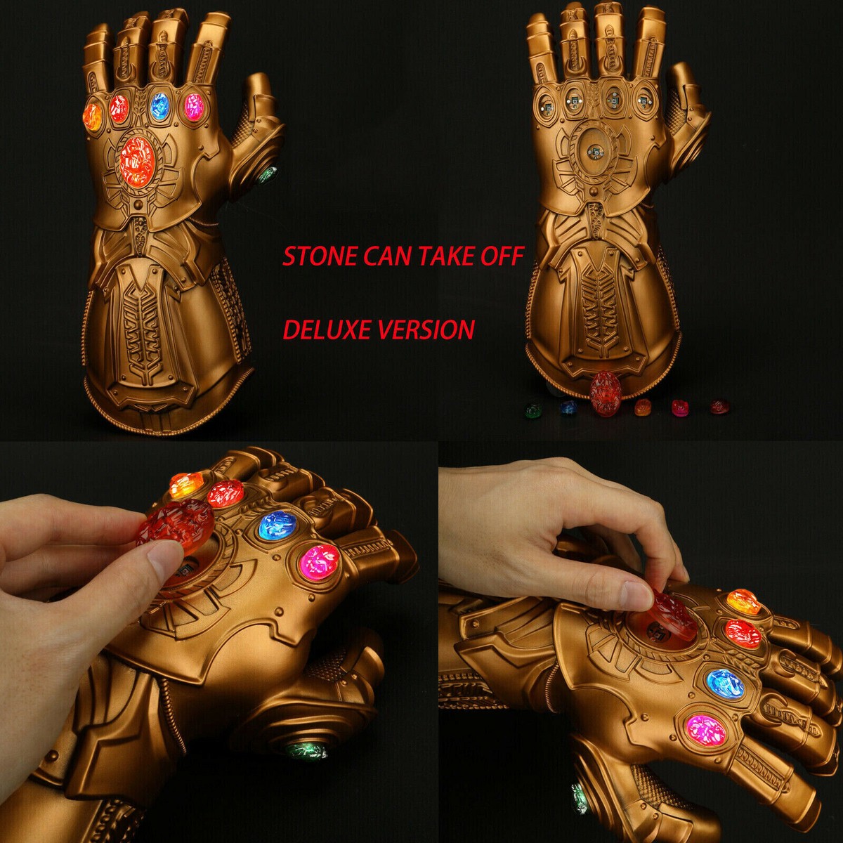 Accessoires gants cosplay Thanos DEL gant infini fin de partie infinité  guerre T