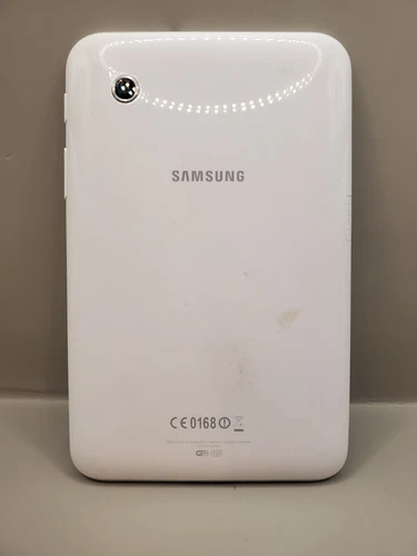 Samsung Galaxy Tab 2  7.0 GT-P3110 8GB Wi-Fi White CRACKED SCREEN  - Picture 3 of 5