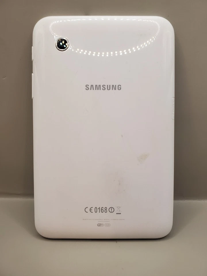 Samsung Galaxy Tab 2  7.0 GT-P3110 8GB Wi-Fi White CRACKED SCREEN  - Image 3 of 4
