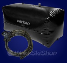 JUMBO FAT SAC BOAT BALLAST BAG AND SUPA PUMP COMBO 1100LBS BLACK W719 S7090