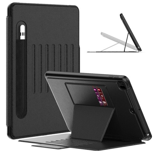 For iPad 5th 6th 7th 8th 9th Generation PU Leather Case Heavy Duty Stand Cover - Picture 24 of 33