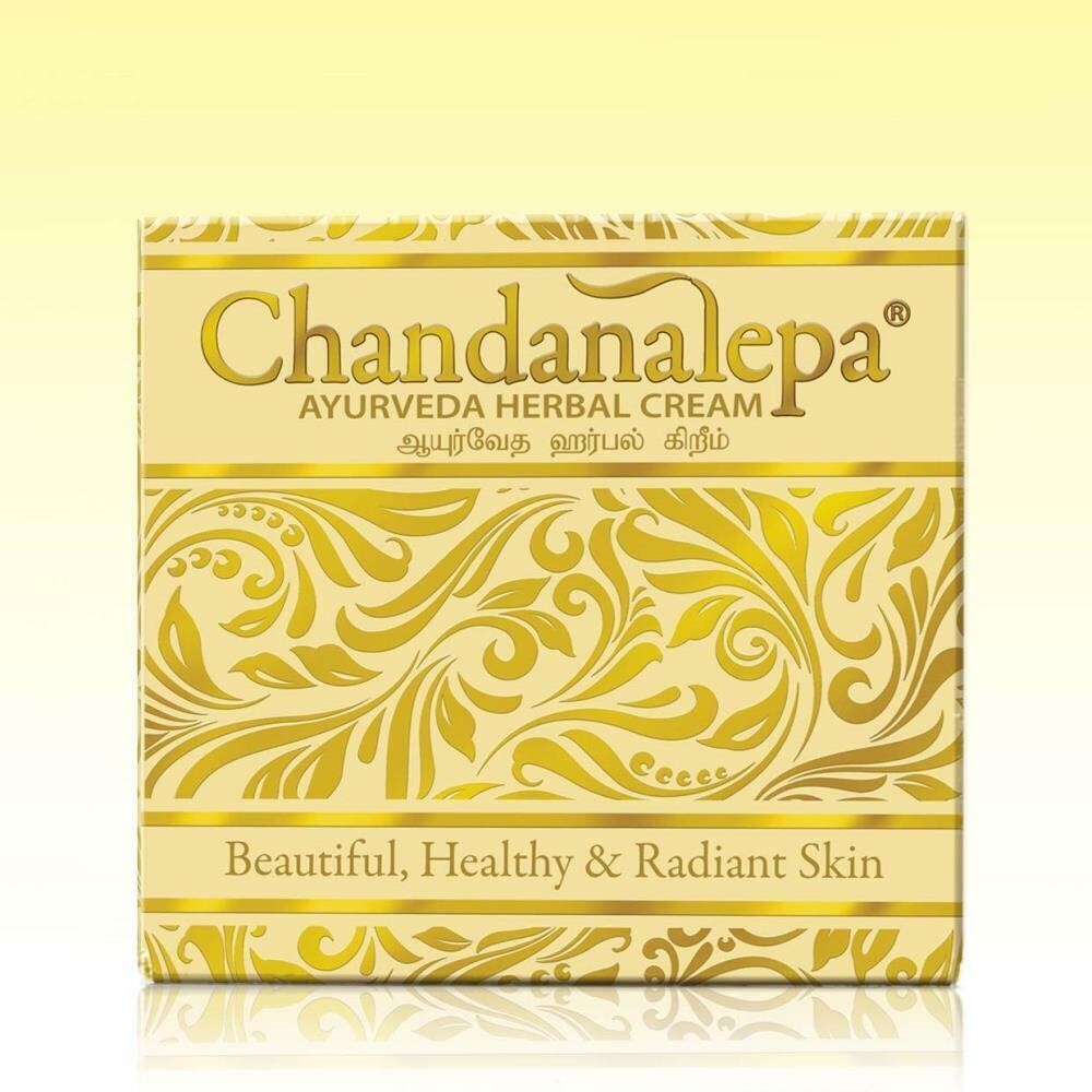 "Radiant Skin Naturally: Chandanalepa Ayurveda Herbal Cream - Unleash Your Inner