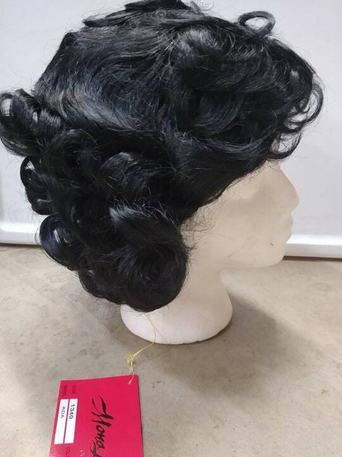Mona Lisa Collection Ada 1340 Short Wavy/Curly Wig tapered Full Wig