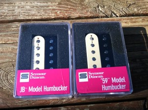 Seymour Duncan Sh 4 Jb Bridge Sh 1 59 Neck Zebra Humbucker Pickup Set New Ebay