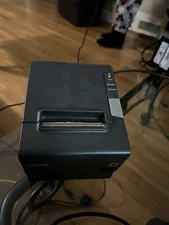 Lot Of 2 Epson TM-T88V M244A USB/Serial Thermal Receipt Printer, 1 Touch Dynamic