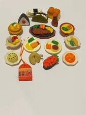IWAKO Japanese Puzzle Food Erasers-Vintage Y2K - Japanese Foods- Sushi- Chinese 