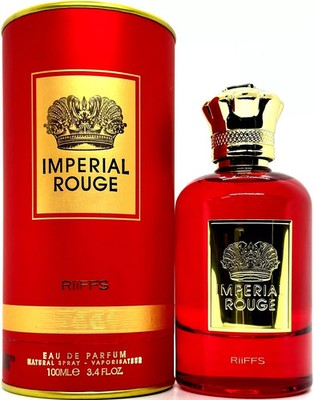 RIIFFS IMPERIAL ROUGE EAU DE PARFUM SPRAY FOR WOMEN 3.4 Oz / 100 ml BRAND NEW!