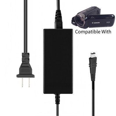 AC Power Supply for Canon LEGRIA HF R56 R606 R806