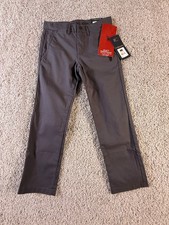 U.S. Polo Assn Boys Straight Twill Pants Size 6 Color: Forged Iron Gray
