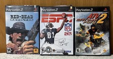 Empty PS2 Game Cases Lot Of 3 - NO GAMES Or MANUALS - PlayStation 2