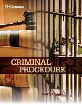 Criminal Procedure Joel Samaha New Book 9781305969001