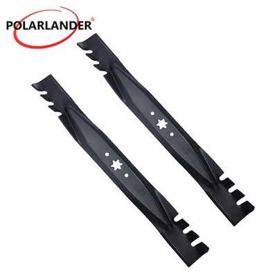 42'' Deck Mulching 3-in-1 Blades for Cub Cadet XT1 LT42 Troy Bilt 2pcs 942-04308