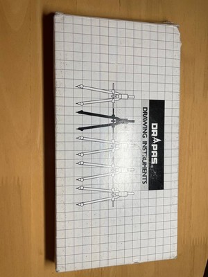 Drafting Set Drapas Drawing Instruments