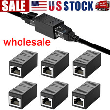 RJ45 Inline Coupler Cat7 Cat6 Cat5e Cat5 Ethernet LAN Network Cable Adapter Lot