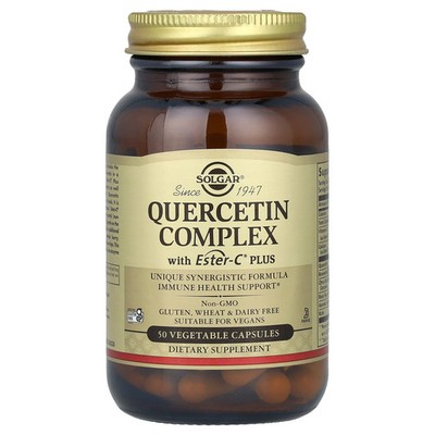 Quercetin Complex with Ester-C  Plus, 50 Vegetable Capsules