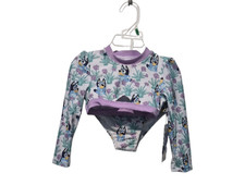 Disney BLUEY Swimsuit Toddler Girls Rash Guard Tankini Set Size 2T