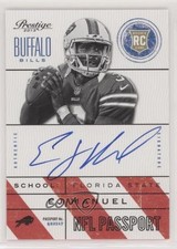 2013 Panini Prestige NFL Passport Signatures EJ Manuel #4 Auto 0c2
