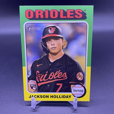 2024 Topps Heritage High Jackson Holliday RC Baltimore Orioles Rookie #692
