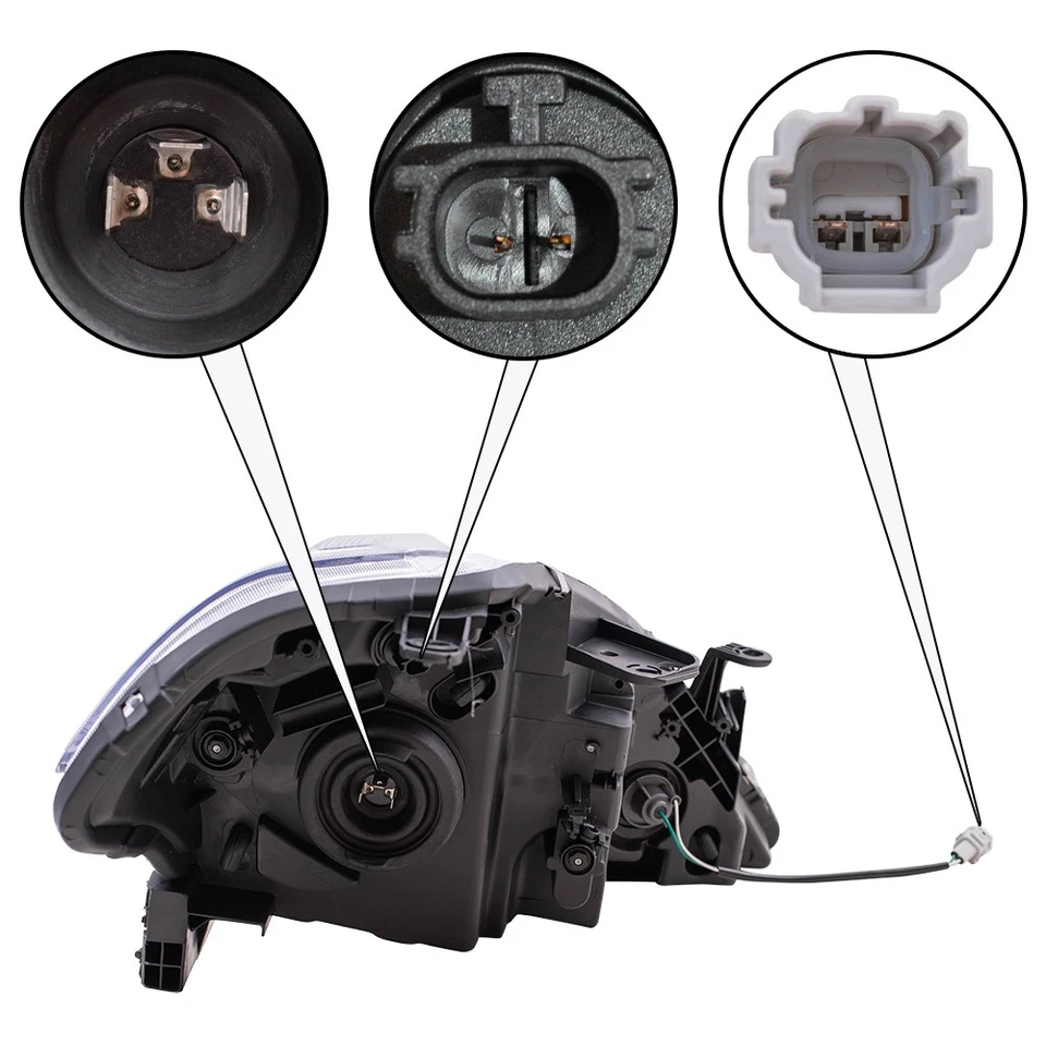 Farol compatível com 2007-2012 Versa Left 26060EM30A NI2502165 - Imagem 4 de 4