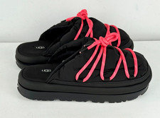 Women 8 - UGG Spaceslider Tech Slider Platform Slippers - 1143951 - Black