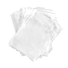 Clear Resealable OPP Plastic Wrap Bags for Standard 12mm Blu-Ray Cases - Dust...