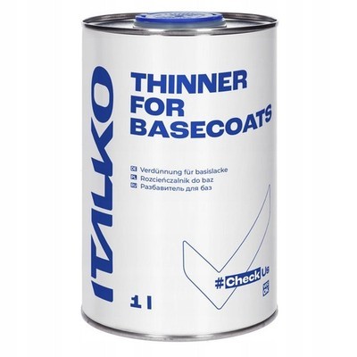 ITALKO Basisverdünner Verdünnung Verdünner für Basislack Autolack 1L/5L