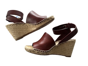 CÉLINE Paris Brown Calf Hair Espadrilles - Made in Spain - 37, US 6.5/7 Pony Hair Espadrilles | Authentic & Vintage | ReSee main image 3